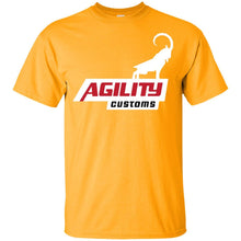 Agility Customs white logo G200B Gildan Youth Ultra Cotton T-Shirt