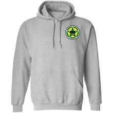 JSK_Star 2-sided print G185 Gildan Pullover Hoodie 8 oz.