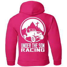 Under The Son Racing 2-sided print G185B Gildan Youth Pullover Hoodie