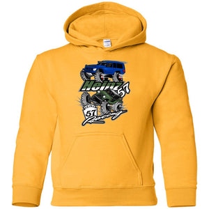 H57 Racing G185B Gildan Youth Pullover Hoodie