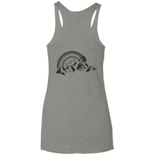 RRC 2-sided print NL6733 Next Level Ladies' Triblend Racerback Tank