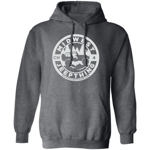 MWJT CH white logo G185 Pullover Hoodie
