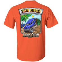 San Diego jeep club 2-sided print 2-sided print G500 Gildan 5.3 oz. T-Shirt