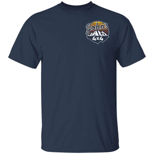 John's 4x4 2-sided print G200B Gildan Youth Ultra Cotton T-Shirt