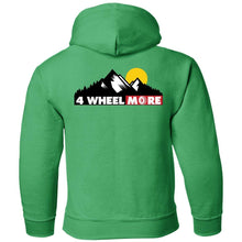 4 Wheel More 2-sided print G185B Gildan Youth Pullover Hoodie
