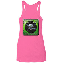 E-Mortal 2-sided print NL6733 Next Level Ladies' Triblend Racerback Tank