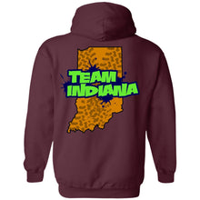 B&B Motorsports 2-sided print (Team Indiana back) G185 Gildan Pullover Hoodie 8 oz.