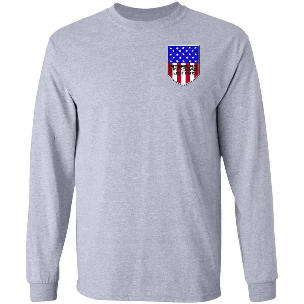 American Off-Road 2-sided print G240 LS Ultra Cotton T-Shirt
