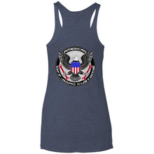 American Off-Road 2-sided print NL6733 Next Level Ladies' Triblend Racerback Tank