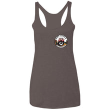 Dirt Devils Jeep Club 2-sided print NL6733 Ladies' Triblend Racerback Tank