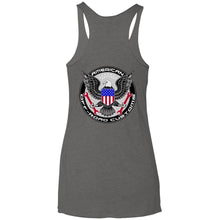 American Off-Road 2-sided print NL6733 Next Level Ladies' Triblend Racerback Tank