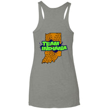 Hundt's Motorsports 2-sided print NL6733 Next Level Ladies' Triblend Racerback Tank