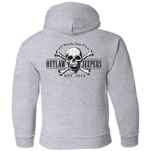 Outlaw Jeepers 2-sided print G185B Youth Pullover Hoodie