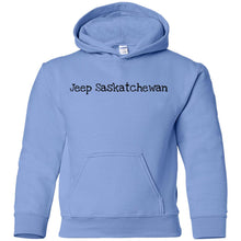 Jeep Sask G185B Gildan Youth Pullover Hoodie