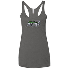 H57 Racing 2-sided print NL6733 Next Level Ladies' Triblend Racerback Tank