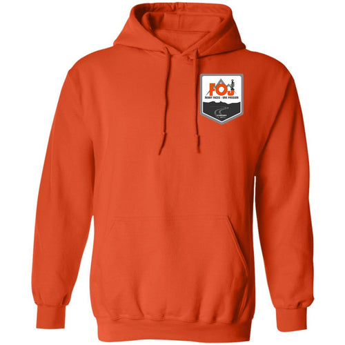 FOJ 2-sided print G185 Gildan Pullover Hoodie 8 oz.