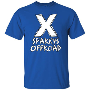 Sparky's Offroad white logo G200 Gildan Ultra Cotton T-Shirt