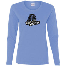 Gobi Jeep Registry G540L Gildan Ladies' Cotton LS T-Shirt