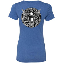 AmericanOffroadCustoms Horizontal NL6710 Ladies' Triblend T-Shirt