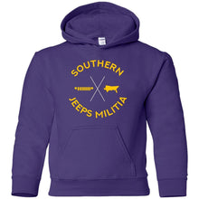 Southern Jeeps Militia G185B Gildan Youth Pullover Hoodie