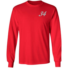 Yeti Motorsports logo 2-sided print G240 Gildan LS Ultra Cotton T-Shirt