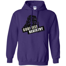 Gobi Jeep Registry Logo G185 Gildan Pullover Hoodie 8 oz.