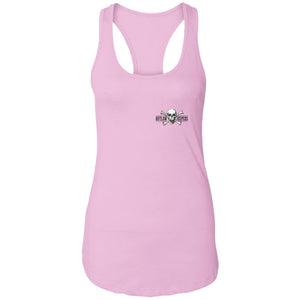 Outlaw Jeepers 2-sided print NL1533 Ladies Ideal Racerback Tank