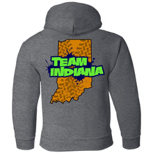 WWSD 2-sided print w/ Team Indiana back G185B Gildan Youth Pullover Hoodie