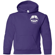 ASJC 2-sided print with Freedom flag on back G185B Gildan Youth Pullover Hoodie