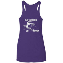 Sharp Motorsports 2-sided print NL6733 Next Level Ladies' Triblend Racerback Tank