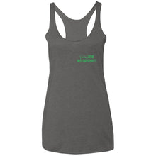 Moab Motorsports Trailmater 2-sided print NL6733 Next Level Ladies' Triblend Racerback Tank