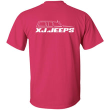 XJ Jeeps 2-sided print G500B Gildan Youth 5.3 oz 100% Cotton T-Shirt
