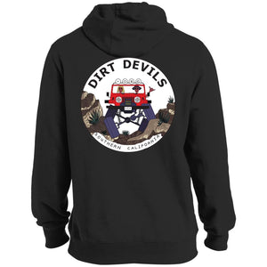 Dirt Devils Jeep Club TST254 Tall Pullover Hoodie