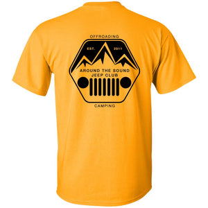ASJC black logo 2-sided print G200B Gildan Youth Ultra Cotton T-Shirt