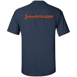 John's 4x4 tread print logo 2-sided print G200T Tall Ultra Cotton T-Shirt