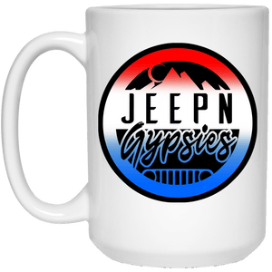 JeepNGypsies 21504 15 oz. White Mug