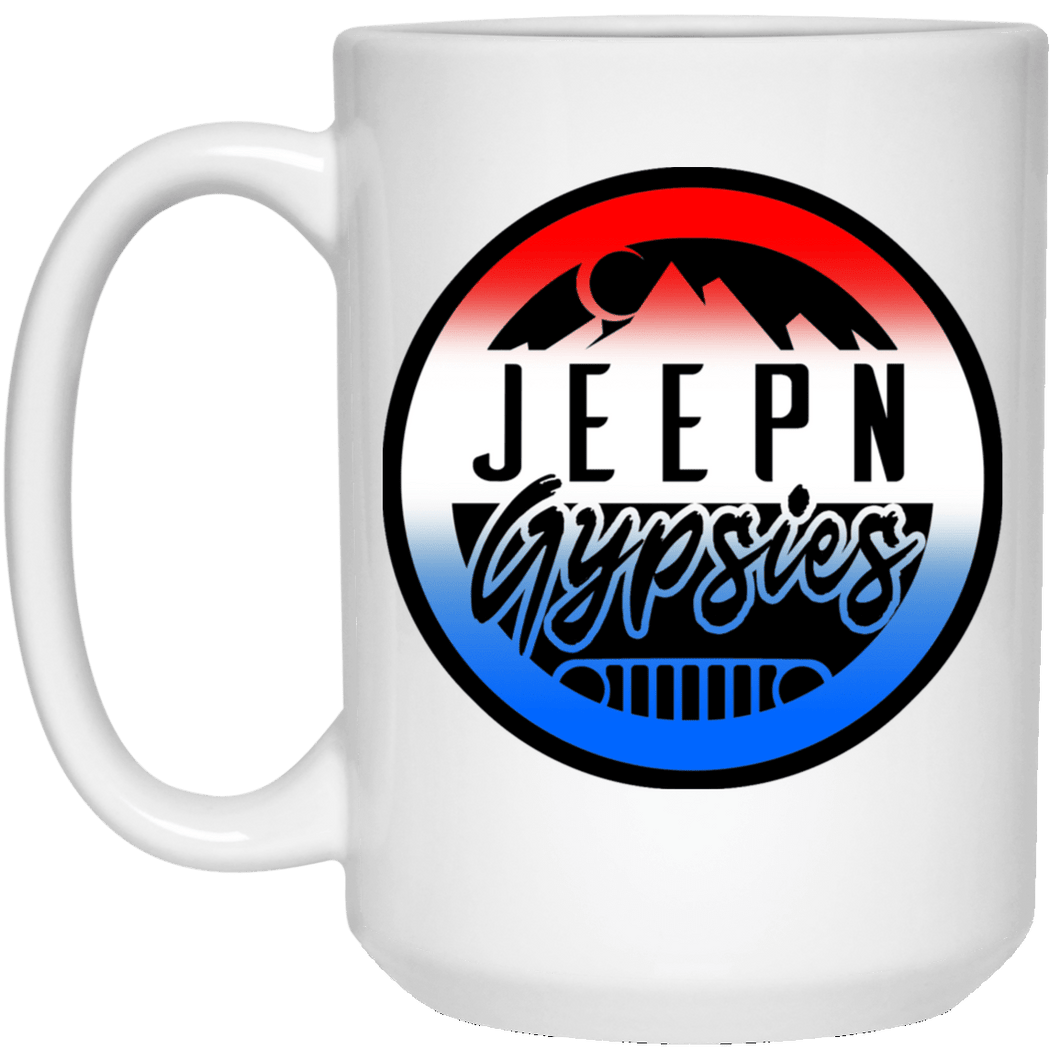 JeepNGypsies 21504 15 oz. White Mug