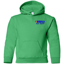 WWSD 2-sided print w/ Team Indiana back G185B Gildan Youth Pullover Hoodie