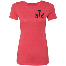 S7S Taco 2-sided print NL6710 Ladies' Triblend T-Shirt