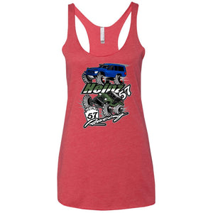 H57 Racing NL6733 Next Level Ladies' Triblend Racerback Tank