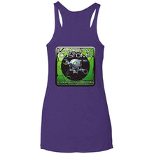 E-Mortal 2-sided print NL6733 Next Level Ladies' Triblend Racerback Tank