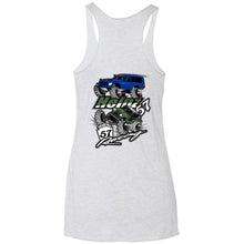 H57 Racing 2-sided print NL6733 Next Level Ladies' Triblend Racerback Tank