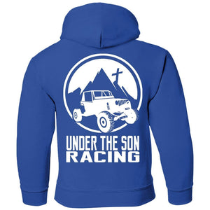 Under The Son Racing 2-sided print G185B Gildan Youth Pullover Hoodie