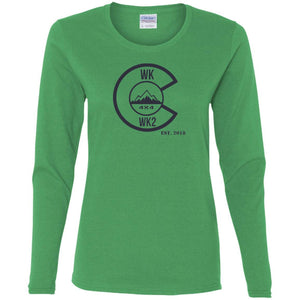 Colorado WK WK2 G540L Gildan Ladies' Cotton LS T-Shirt