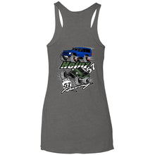 H57 Racing 2-sided print NL6733 Next Level Ladies' Triblend Racerback Tank