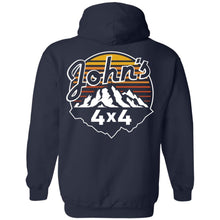 John's 4x4 2-sided print G185 Gildan Pullover Hoodie 8 oz.