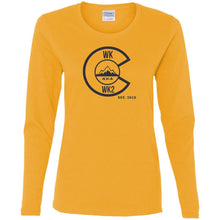 Colorado WK WK2 G540L Gildan Ladies' Cotton LS T-Shirt