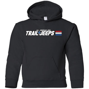 Trail Jeeps G185B Gildan Youth Pullover Hoodie