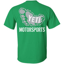 Yeti Motorsports logo 2-sided print G500 Gildan 5.3 oz. T-Shirt