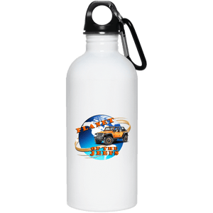 Planet of the Jeeps 23663 20 oz. Stainless Steel Water Bottle